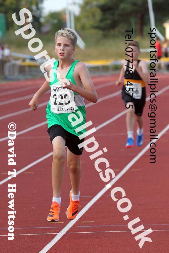 1500 metres, 2021 North East Grand Prix 5, Monkton, Wednesday, July 21st. Photo: David T. Hewitson/Sports for All Pics